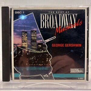 The Best of Broadway Musicals George Gershwin CD Disc 1 Madacy S-4587 Canada